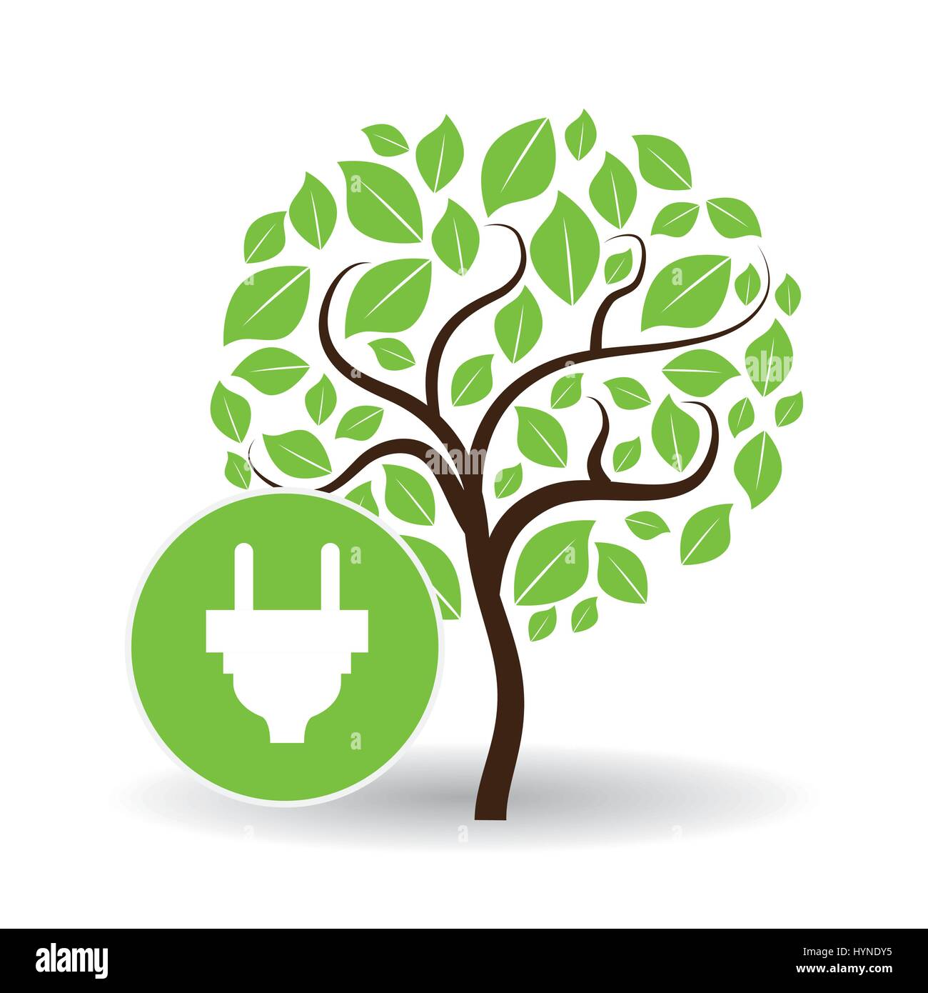 Eco concept with icon design, vector illustration 10 eps graphic Stock ...