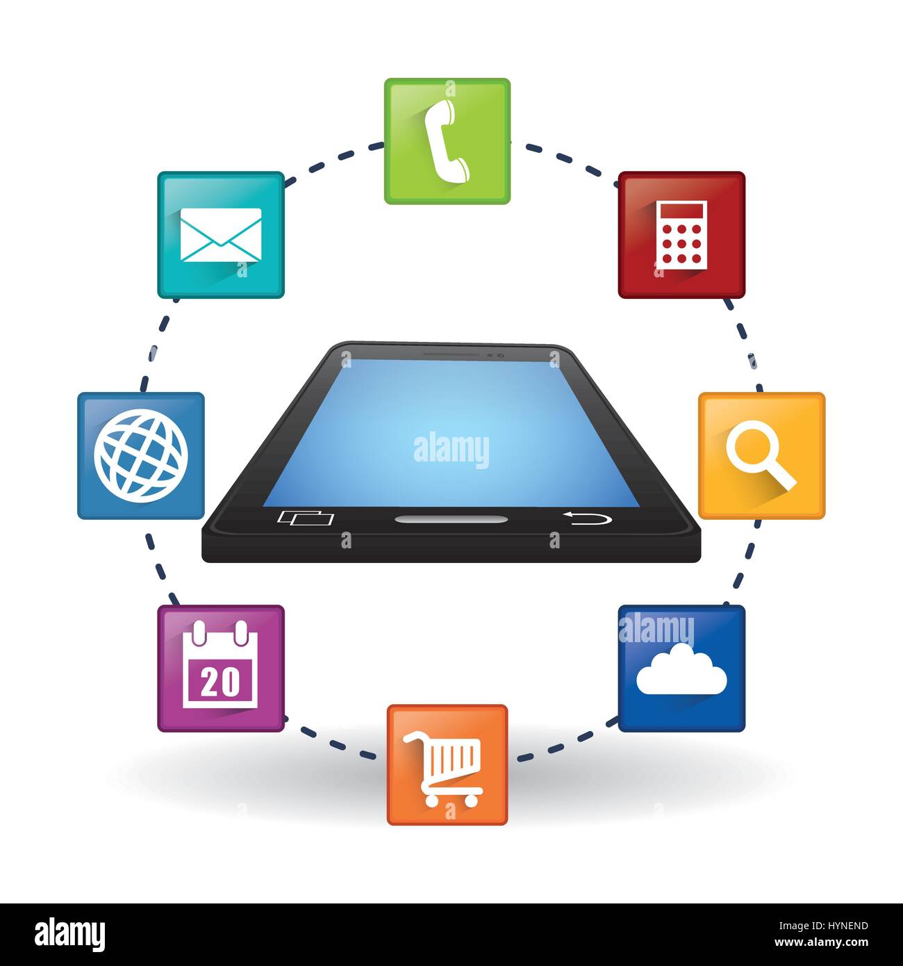 gadget concept with icon design, vector illustration 10 eps graphic ...