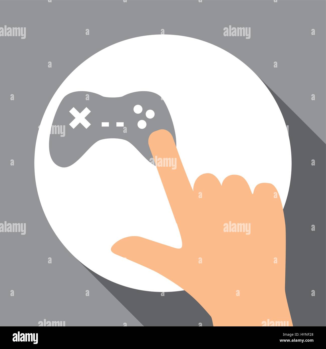 video game concept with icon design, vector illustration 10 eps graphic ...