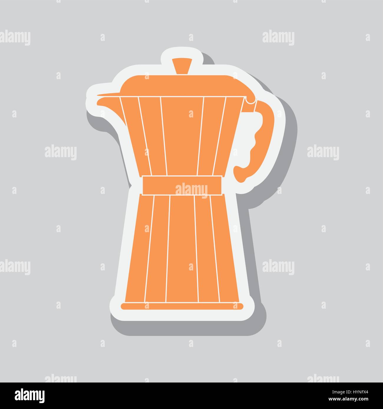coffee kettle design , vector illustration Stock Vector Image & Art Alamy