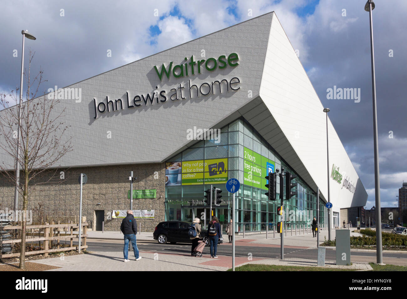 The Waitrose and John Lewis at Home superstore, Basingstoke Stock Photo 137542588 Alamy