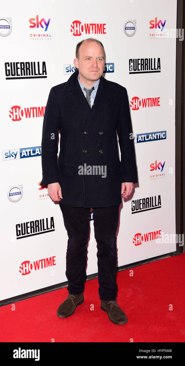 London, UK. 06th Apr, 2017. Rory Kinnear attending the UK Premiere of GUERRILLA at the Curzon Bloomsbury London Thursday 6th April 2017. Credit: Peter Phillips/Alamy Live News Stock Photo