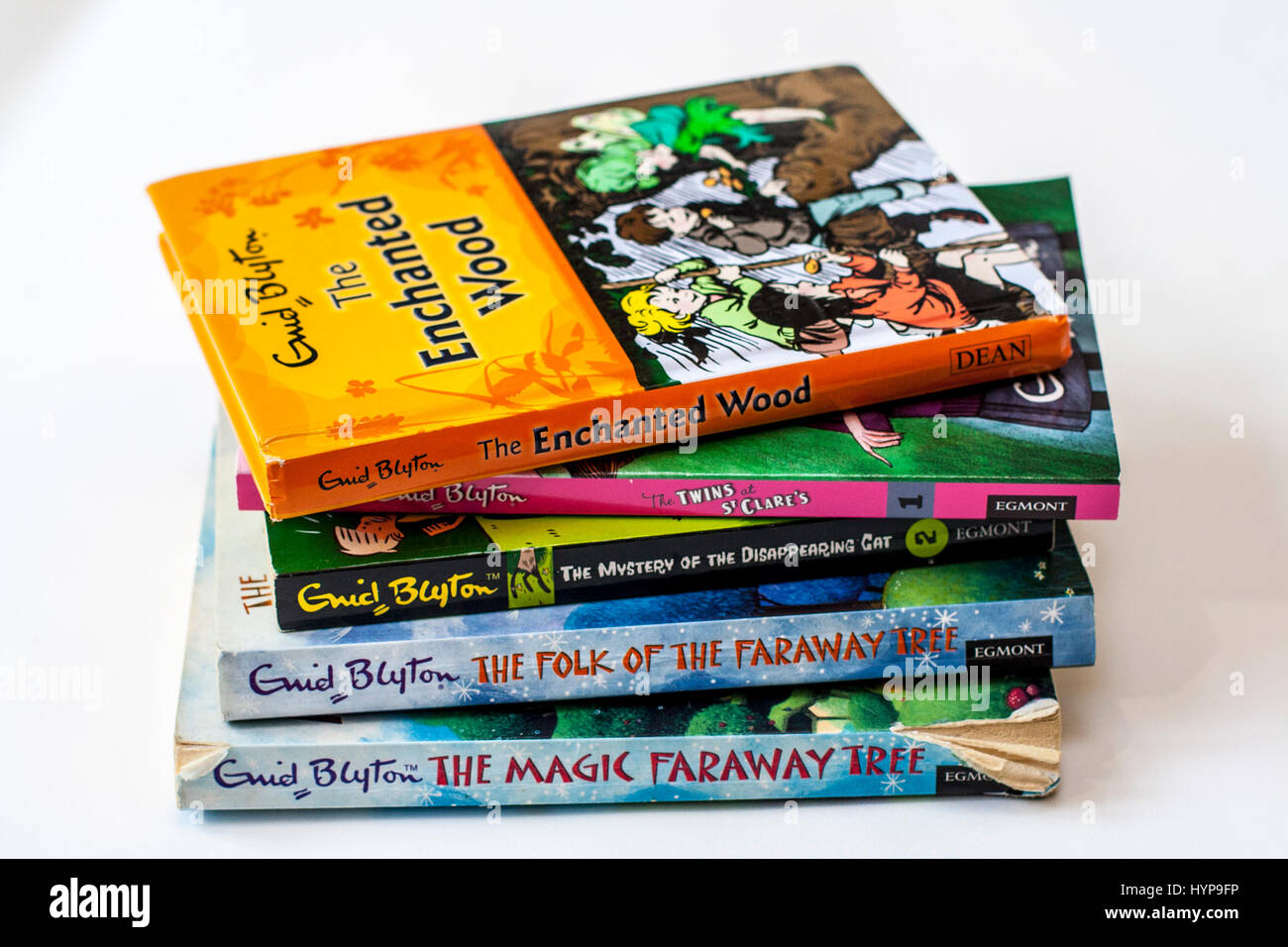 Stack / Pile of Enid Blyton Books, children's, kids books childrens