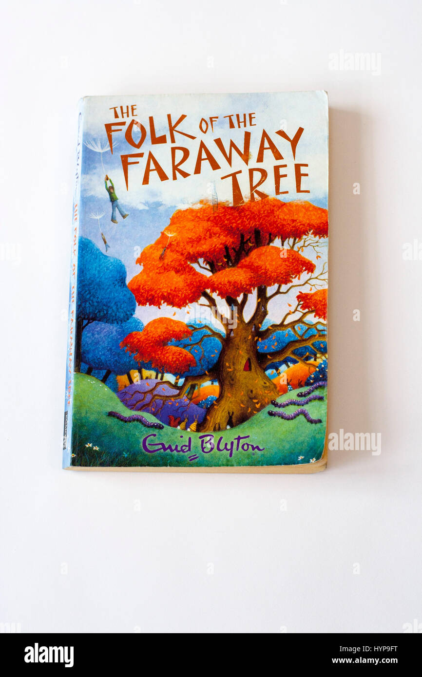 Enid Blyton - Faraway Tree Book childrens book, kids books, reading concept, childhood Stock Photo