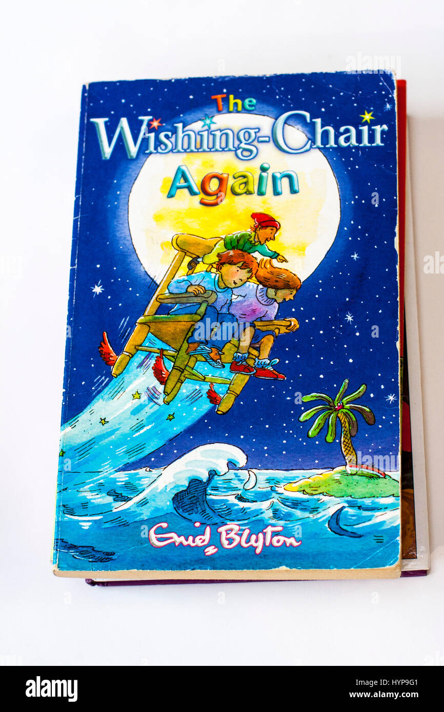 Enid Blyton Book - The Wishing Chair Again childrens book, kids books, reading concept, childhood Stock Photo