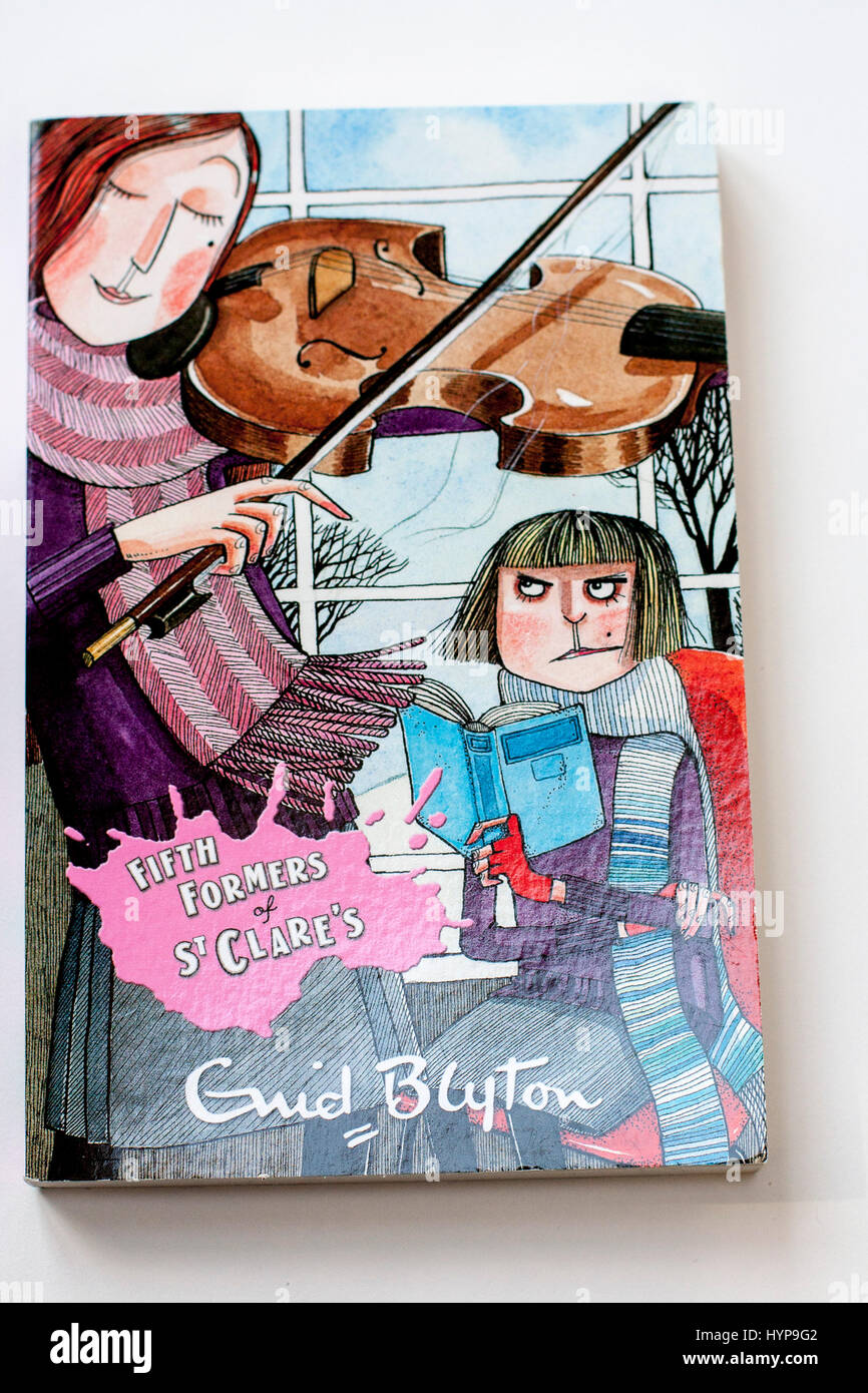 Enid Blyton Book - St Clare's Stock Photo
