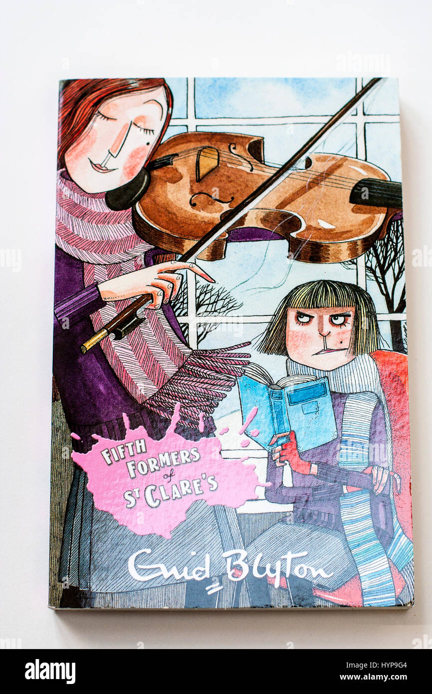 Enid Blyton Book - St Clare's Stock Photo