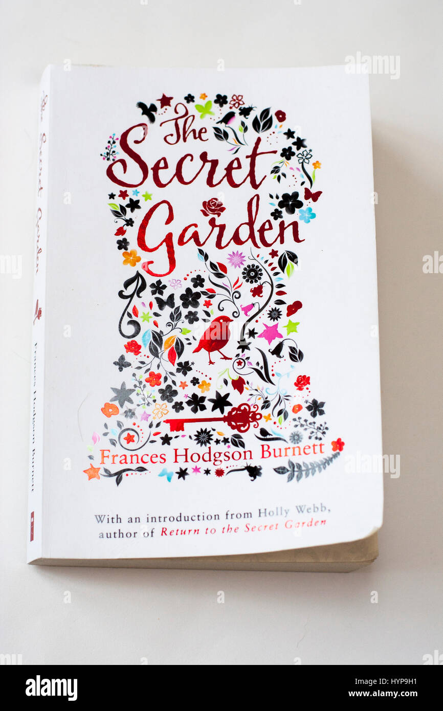 Frances Hodgson Burnett The Secret Garden Novel Stock Photo