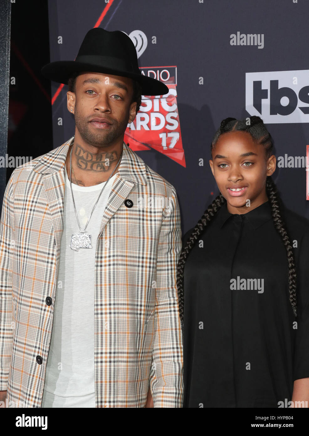 2017 iHeartRadio Music Awards held at The Forum - Arrivals Featuring