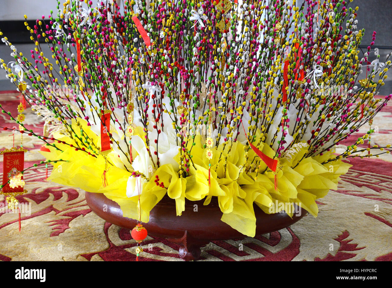 Decorations For Vietnamese New Year Saigon Stock Photo Alamy Decorations For Vietnamese New Year Saigon Stock Photo Alamy