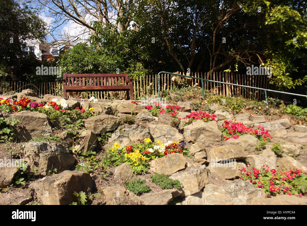 Kingsnorth Gardens, Folkestone Stock Photo Alamy