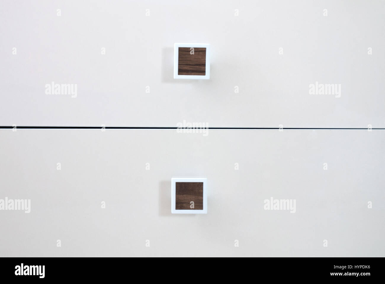 Drawers.Detail of kitchen cupboard of drawers Stock Photo Alamy