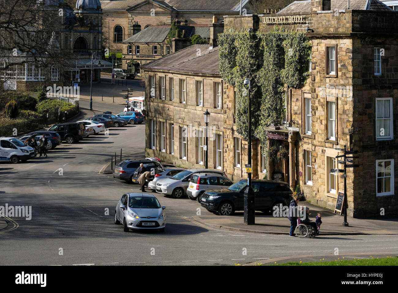 Buxton in the Derbyshire Peak District Stock Photo Alamy