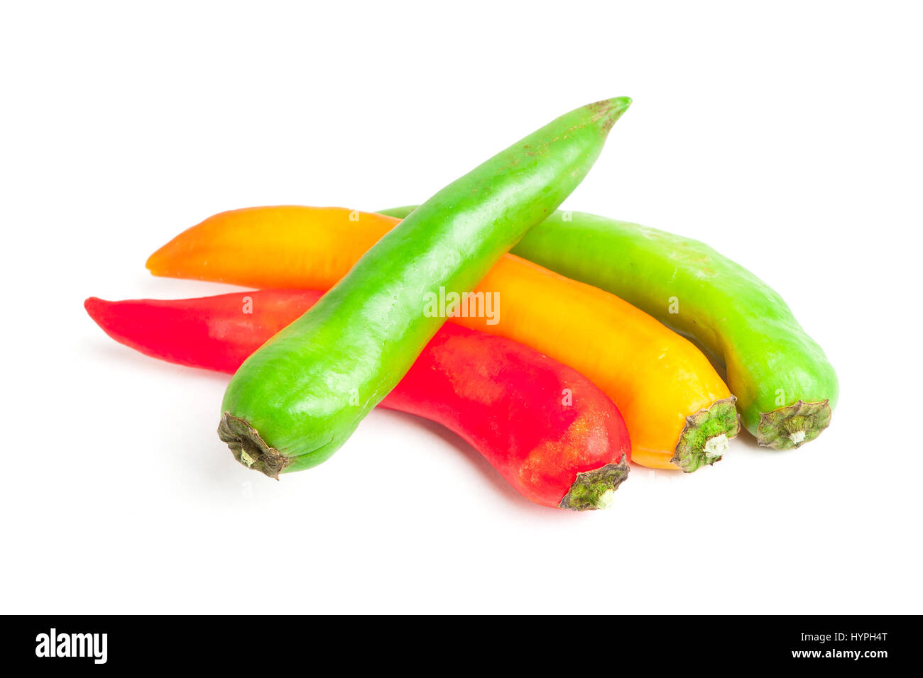 Hot pepper isolated on white background Stock Photo - Alamy