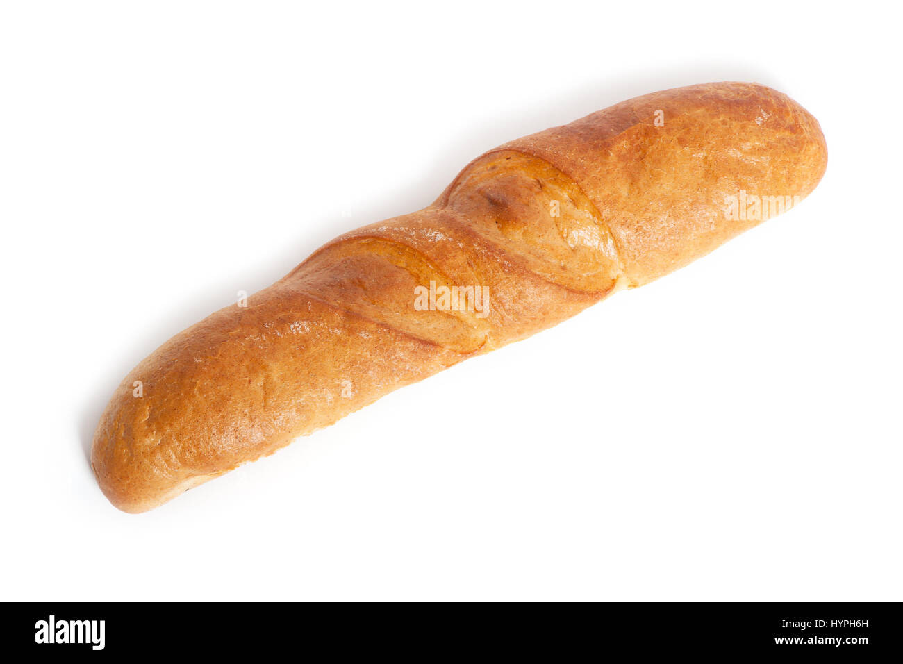 Baguette isolated on white background Stock Photo - Alamy