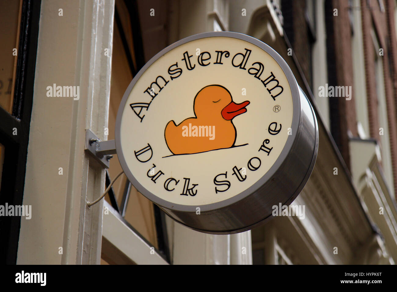 Amsterdam Duck Store Stock Photo