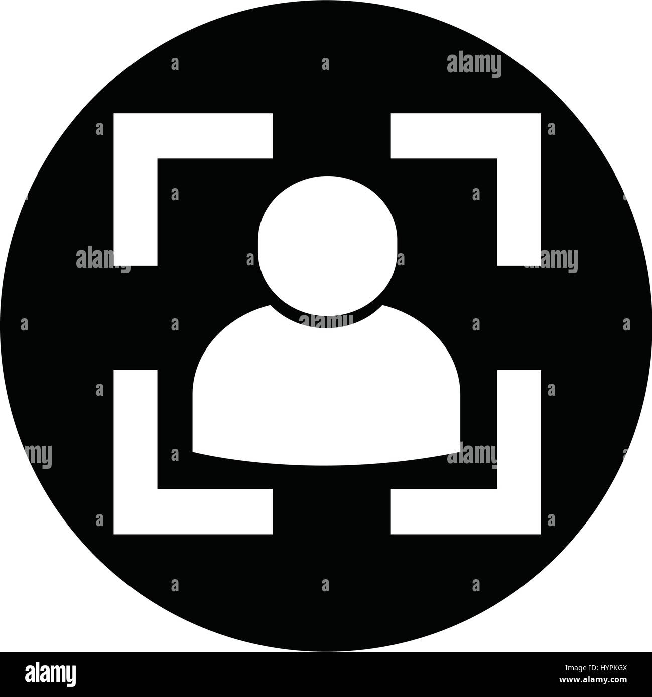Crowd identification Stock Vector Images - Alamy