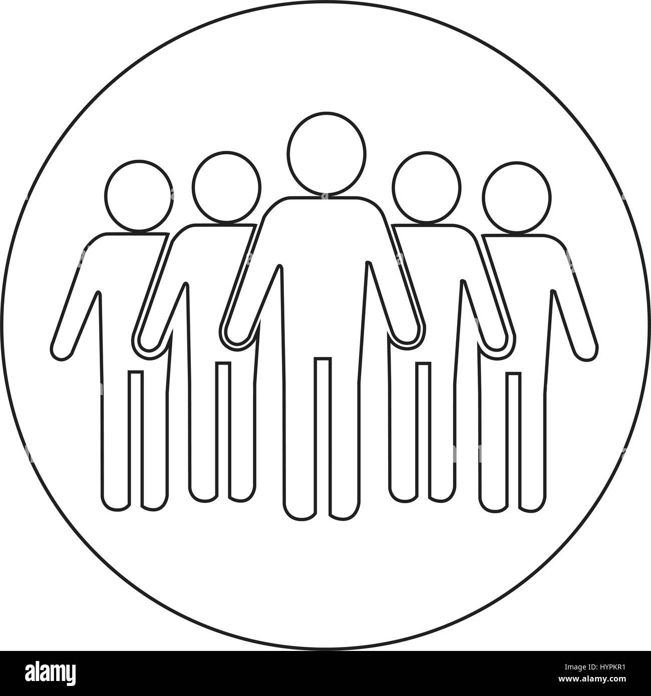 Crowd identification Black and White Stock Photos & Images - Alamy