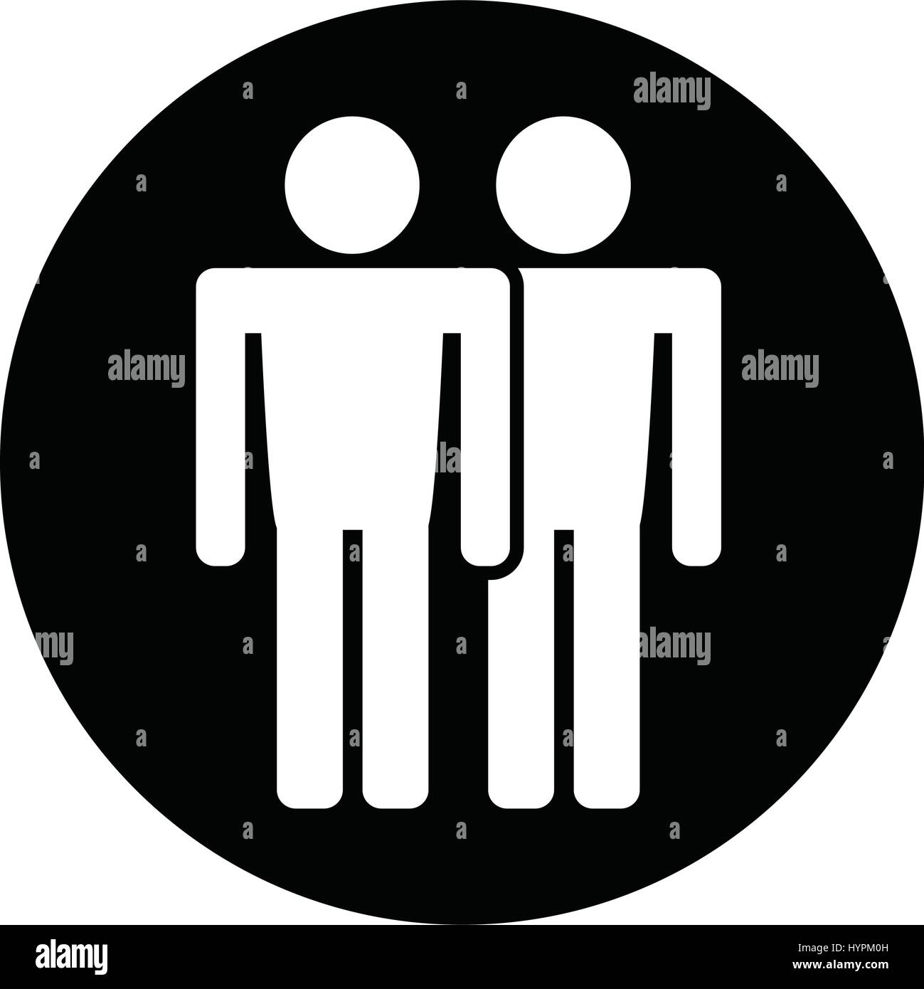 Crowd identification Stock Vector Images - Alamy