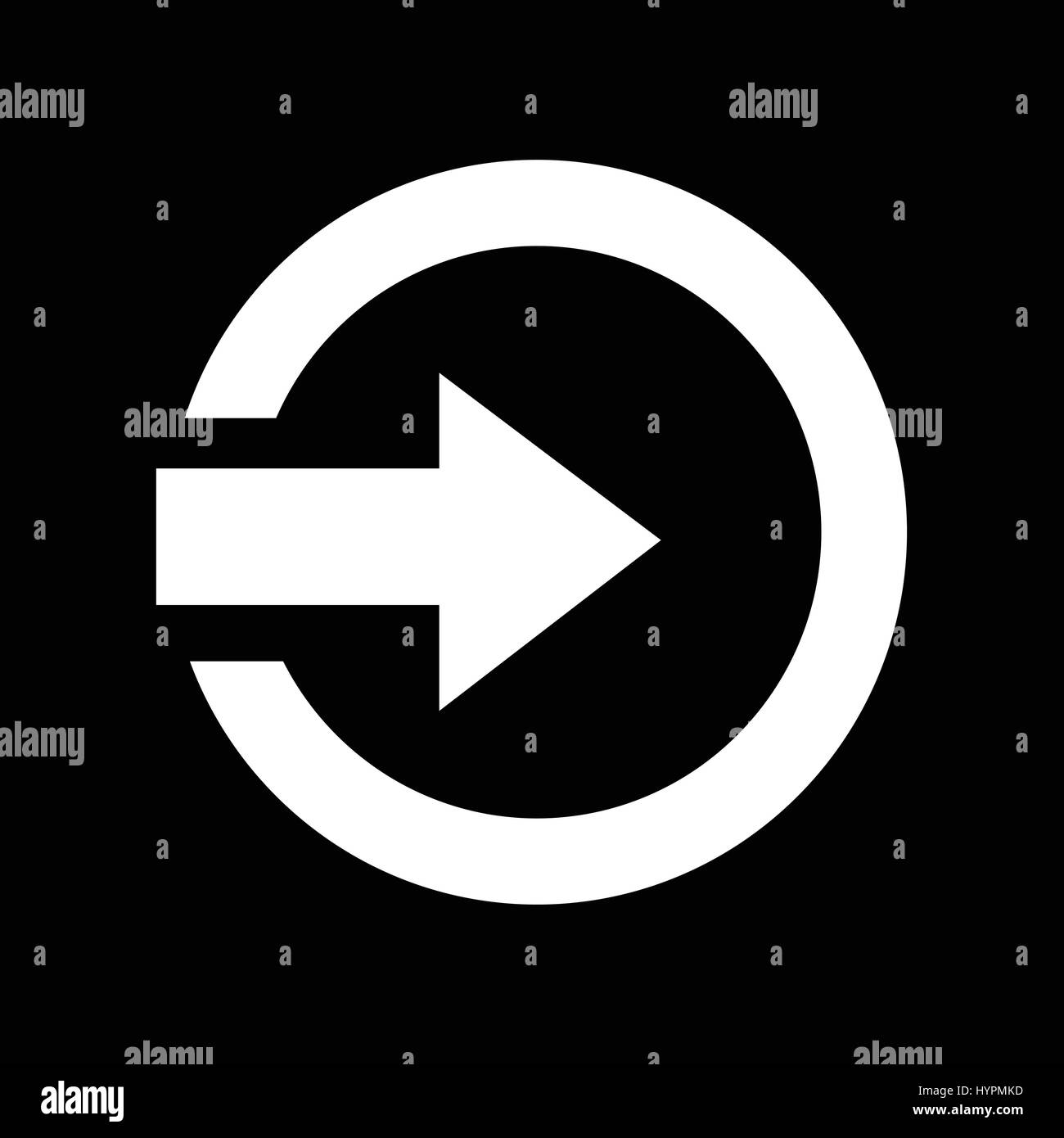 Login sign icon Stock Vector Image & Art - Alamy