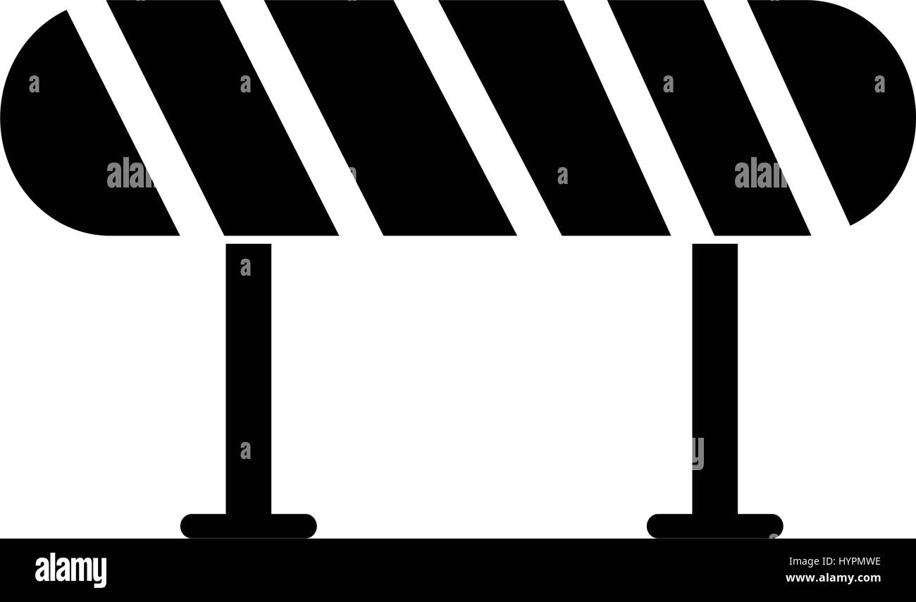 Road barrier icon Stock Vector Image & Art - Alamy