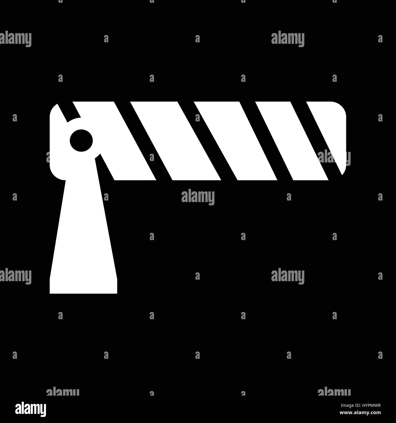 Road barrier icon Stock Vector Image & Art - Alamy