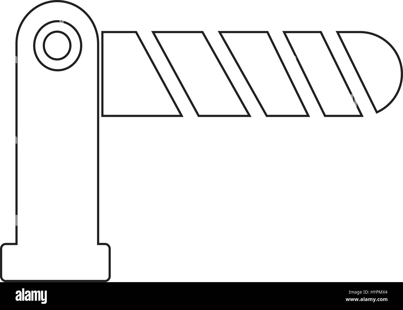 Road barrier icon Stock Vector Image & Art - Alamy