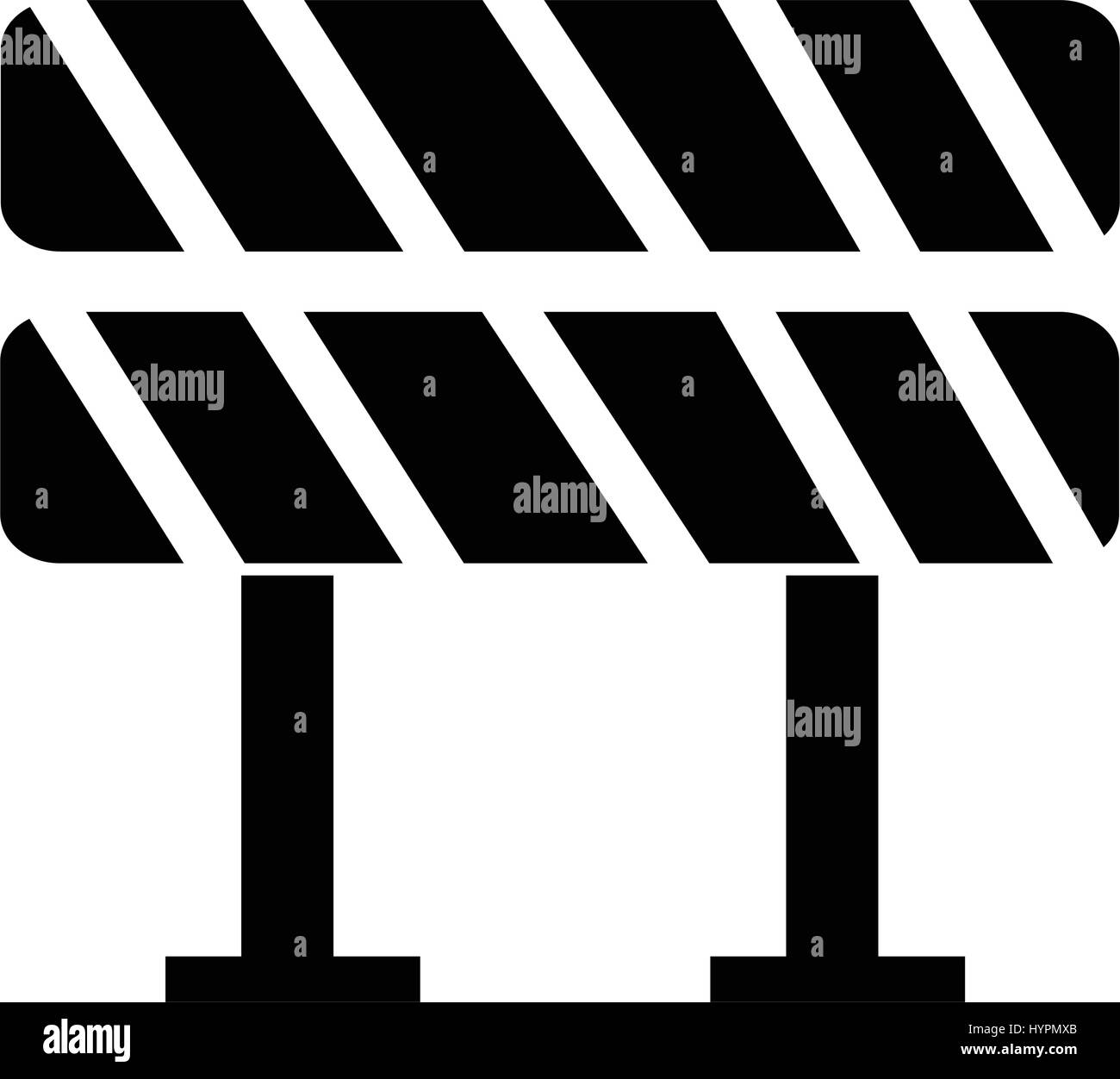 Road barrier icon Stock Vector Image & Art - Alamy