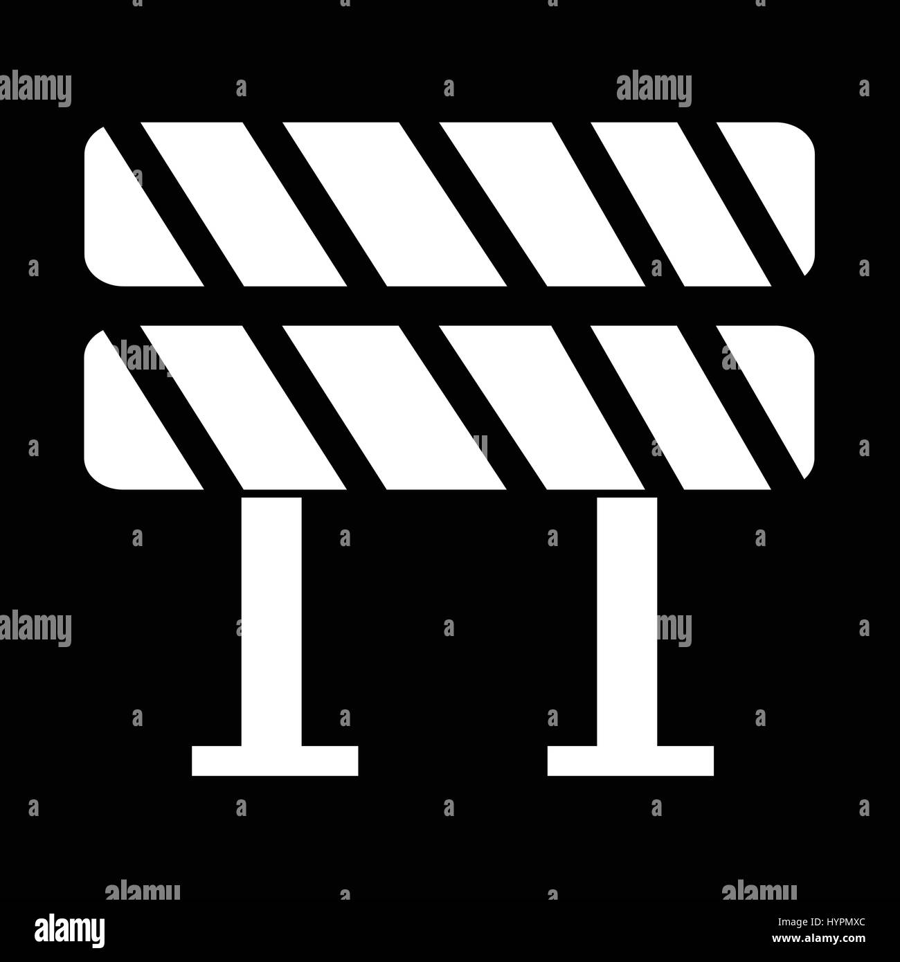 Road barrier icon Stock Vector Image & Art - Alamy