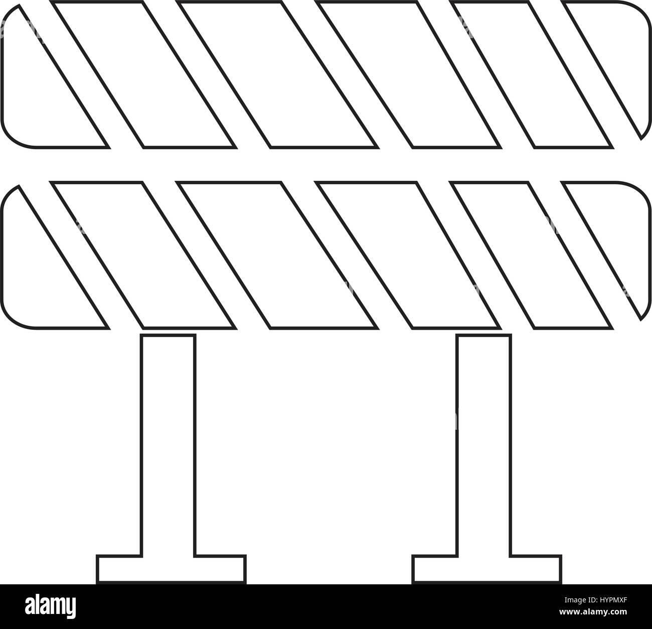 Road barrier icon Stock Vector Image & Art - Alamy