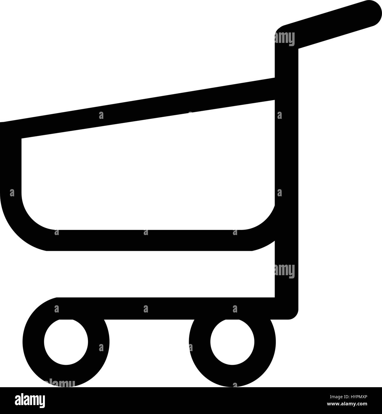 shopping cart trolley icon Stock Vector Image & Art - Alamy