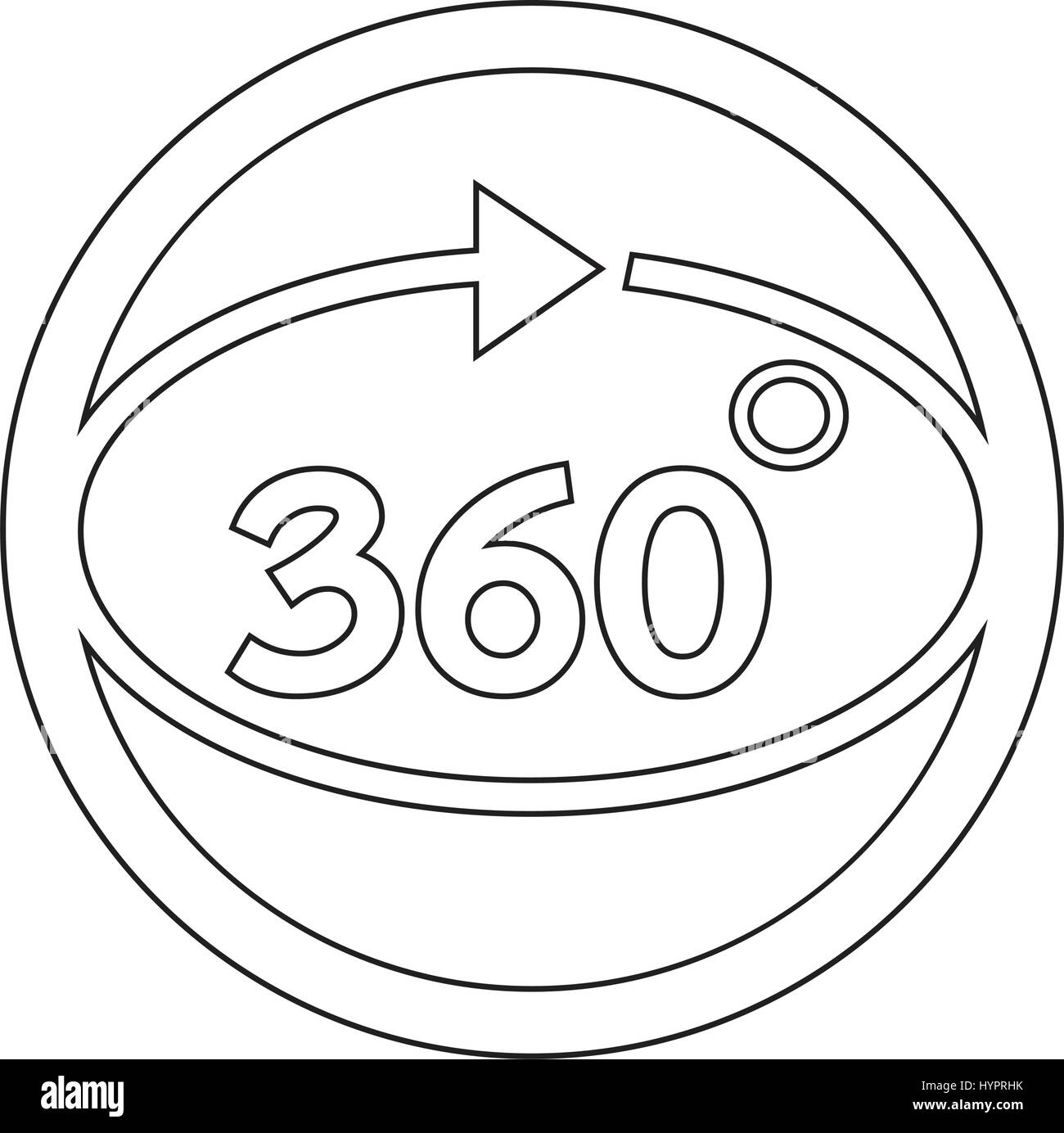 360 Degree Icon Stock Vector Image Art Alamy 360-degree-icon-stock-vector-image-art-alamy