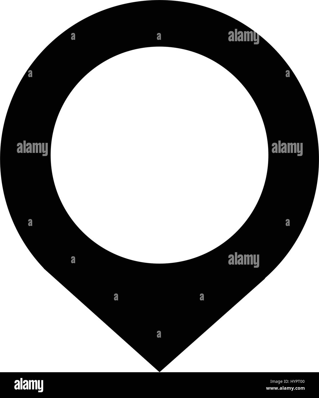 map pointer gps icon Stock Vector Image & Art - Alamy