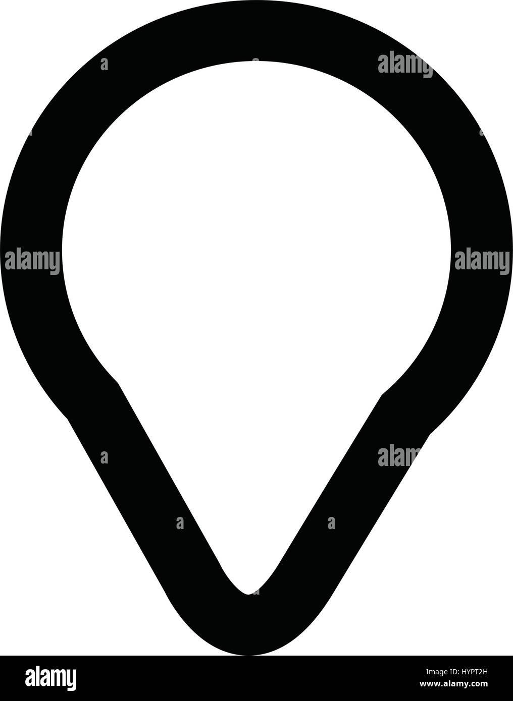 map pointer gps icon Stock Vector Image & Art - Alamy
