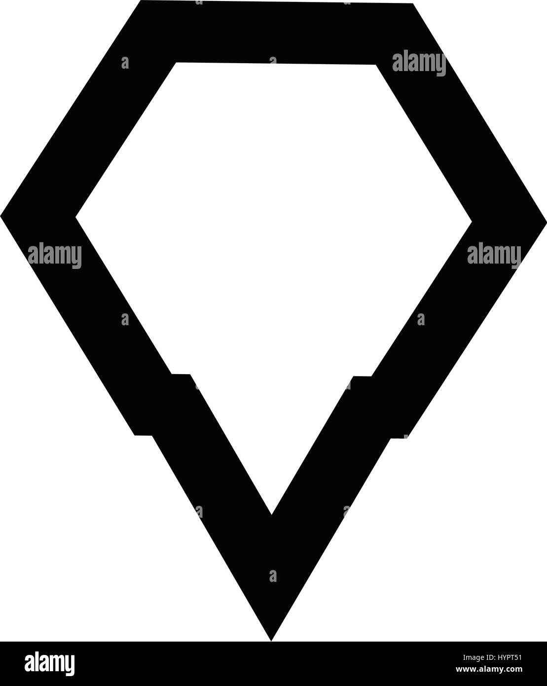 map pointer gps icon Stock Vector Image & Art - Alamy