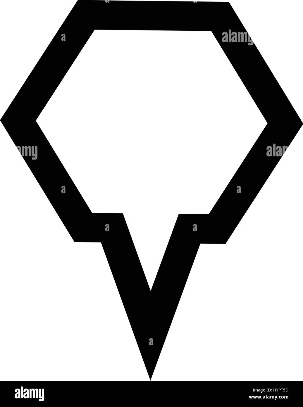 map pointer gps icon Stock Vector Image & Art - Alamy