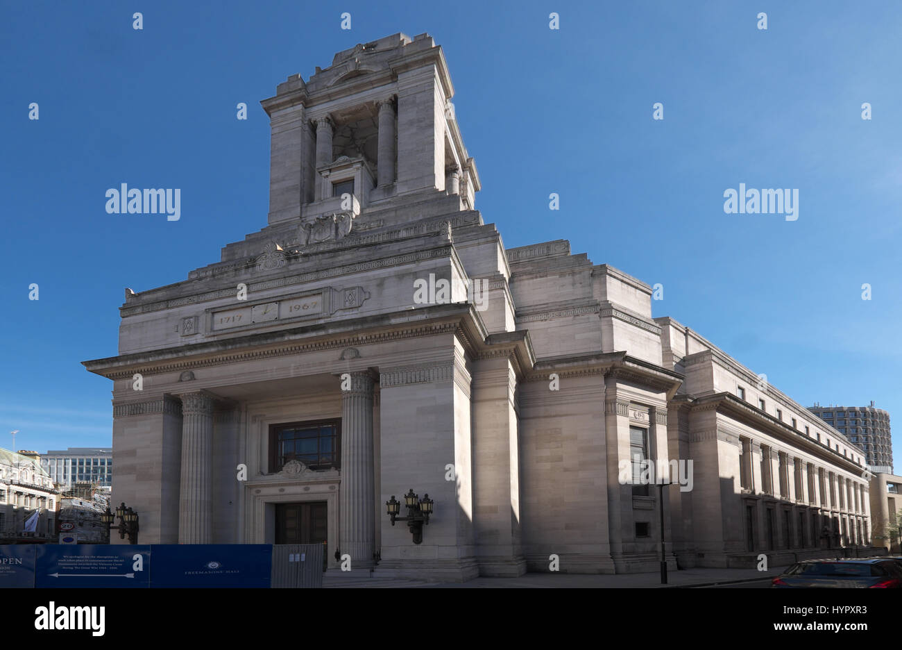 freemasons hall home of the freemasons london Stock Photo