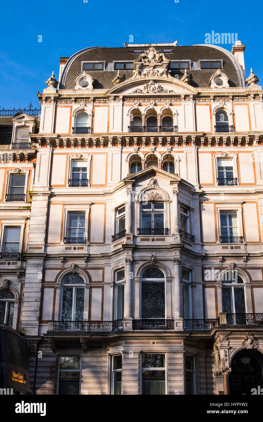 Grosvenor Place building facades, Belgravia, London, England, U.K. Stock Photo