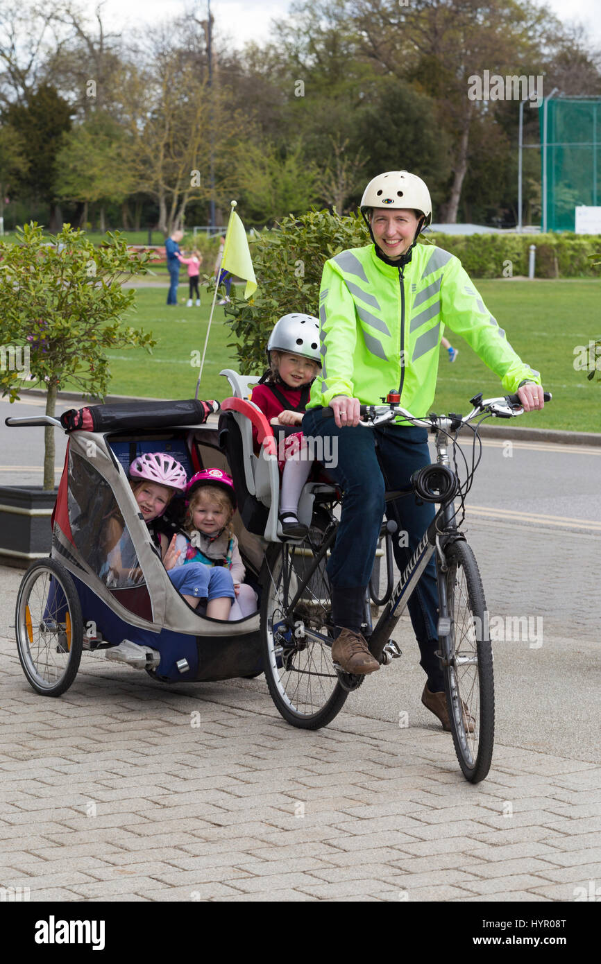 triplet bike trailer