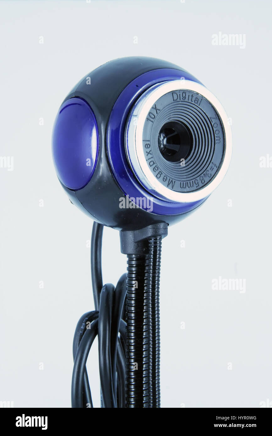 Computer camera. Video camera Stock Photo - Alamy
