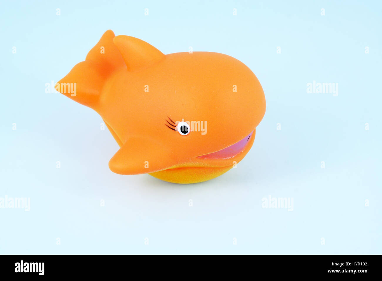 Rubber fish bath toy Stock Photo - Alamy