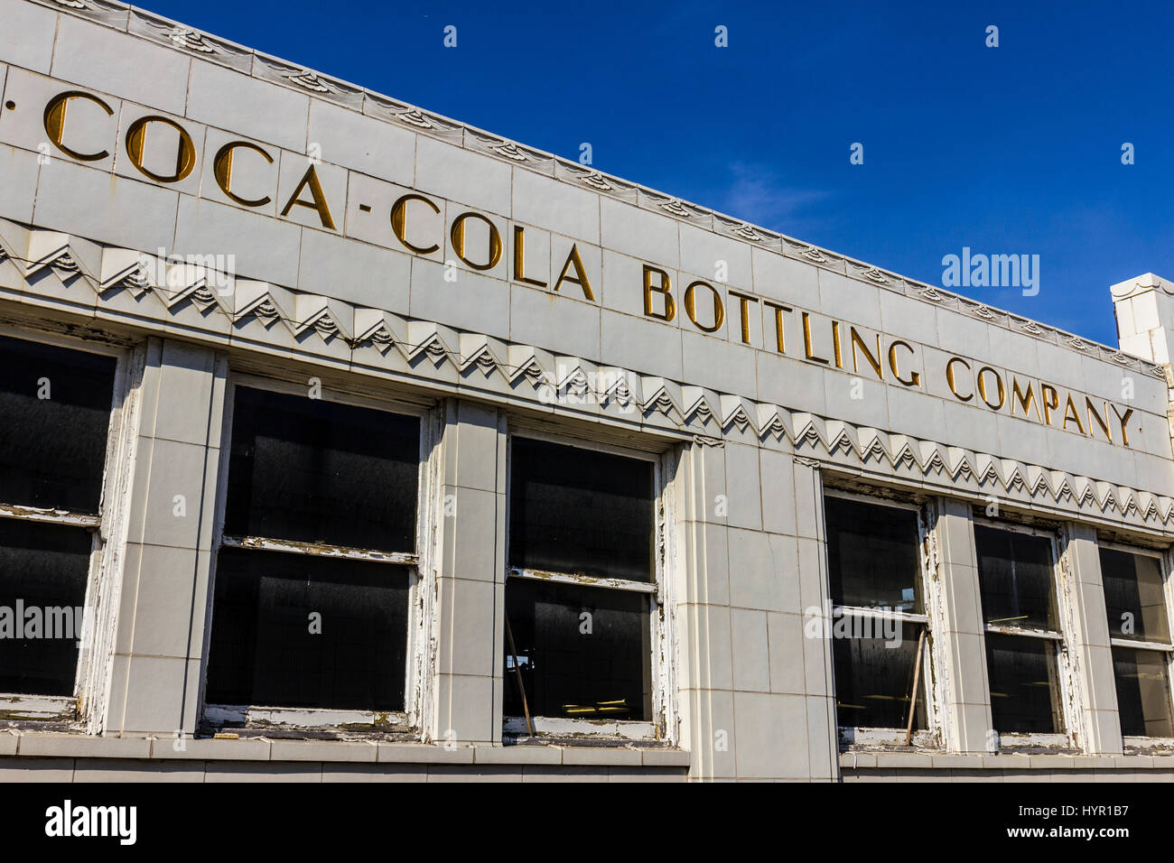 Indianapolis Circa October 2016 The former CocaCola bottling plant