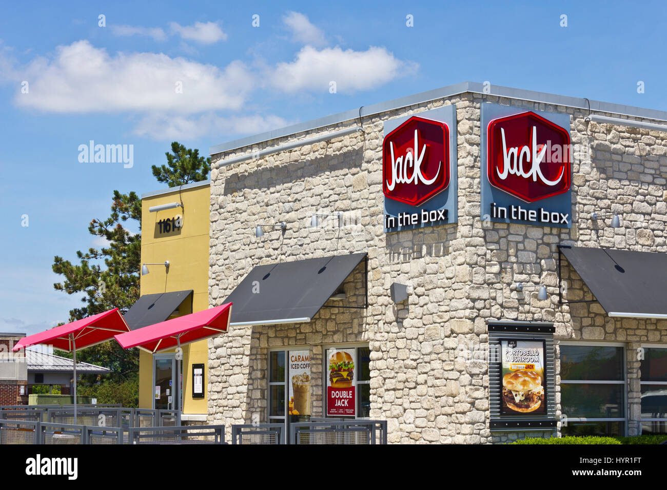 Indianapolis Circa July 2016 JackInTheBox Fast Food Restaurant