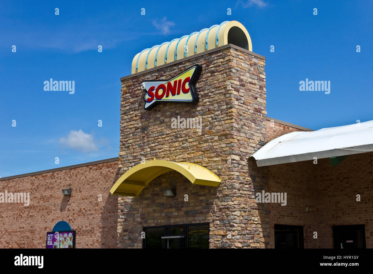 Lafayette, IN Circa July 2016 Sonic DriveIn Fast Food Location