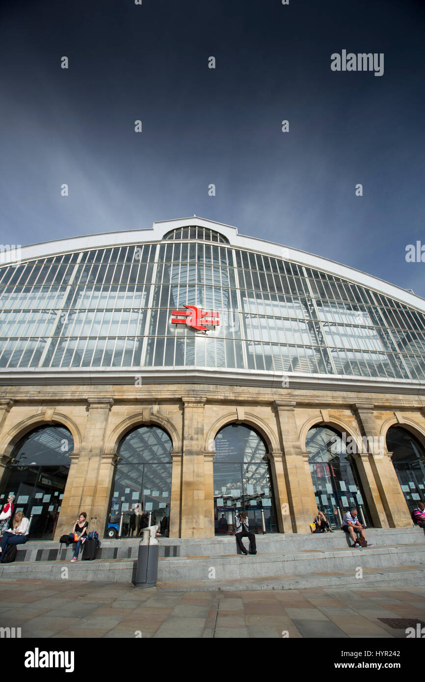 Liverpool Lime Street Railway Station, Liverpool, UK Stock Photo