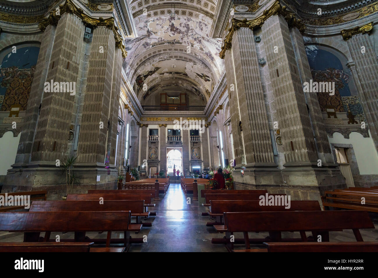 Mexico City, FEB 17: The historical church - Iglesia de Nuestra Senora ...