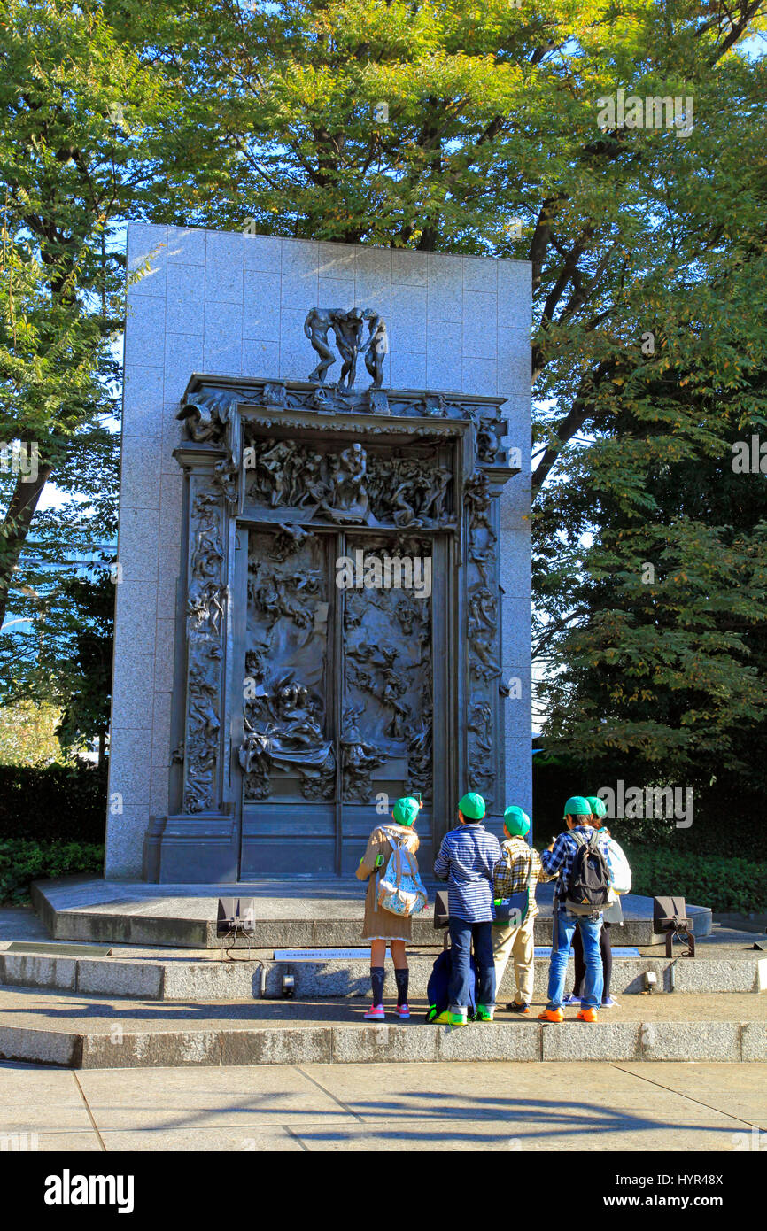 The Gates of Hell at National Museum of Western Art Ueno Park Taito
