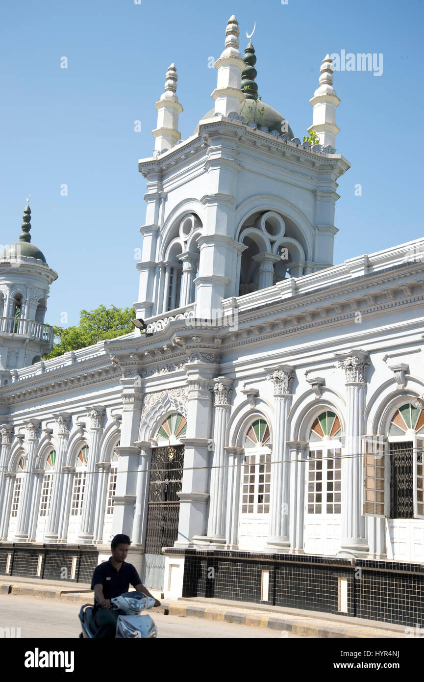 Myanmar (Burma). Mawlamyine. Mosque. Stock Photo