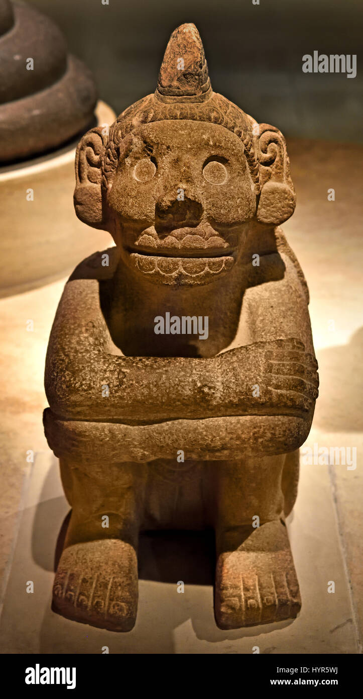 ( The Mayans - Maya civilization was a Mesoamerican civilization in Yucatán  Mexico and Belize in Central America ( 2600 BC - 1500 AD ) Pre Columbian American ) Stock Photo