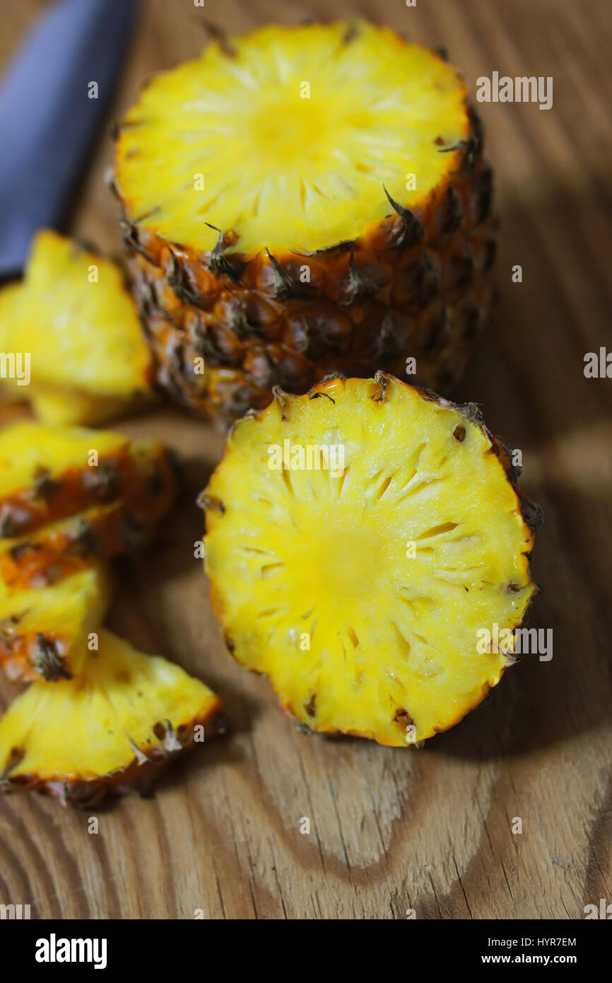 Pineapple Slice High Resolution Stock Photography and Images Alamy